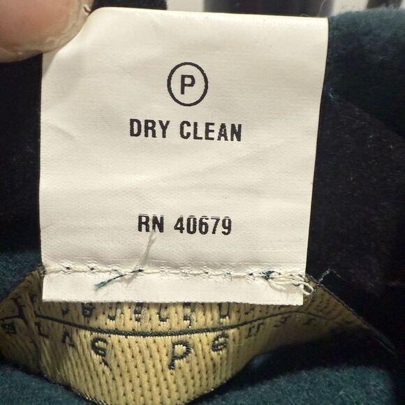 Harve Benard by‎ Benard Holtzman Vintage Teal Button-Down Coat / Blazer - Picture 5 of 5